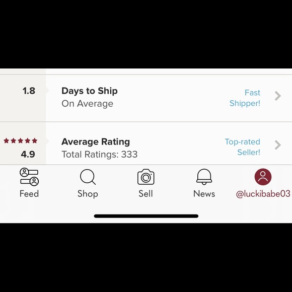 😍Shop with Confidence!POSH AMBASSADOR ⭐️⭐️⭐️⭐️⭐️ - Picture 2 of 3